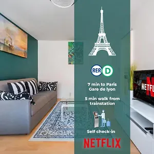  Appartement F2 Paris 12eme - Gare De Lyon - Orly France